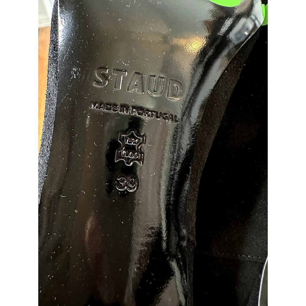 STAUD Women's Wally Boots Suede in Black 39 - Picture 6 of 6